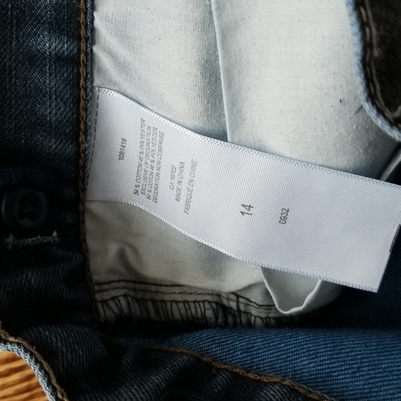 (14) Levi's Youth Slim Straight Fit Denim Jeans Unisex Western Farmhouse Modern - Picture 4 of 7